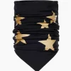 Goldbergh STARLIGHT Neckwarmer black/gold Best