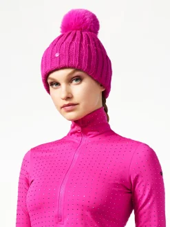 Goldbergh UNA Beanie passion pink Flash Sale
